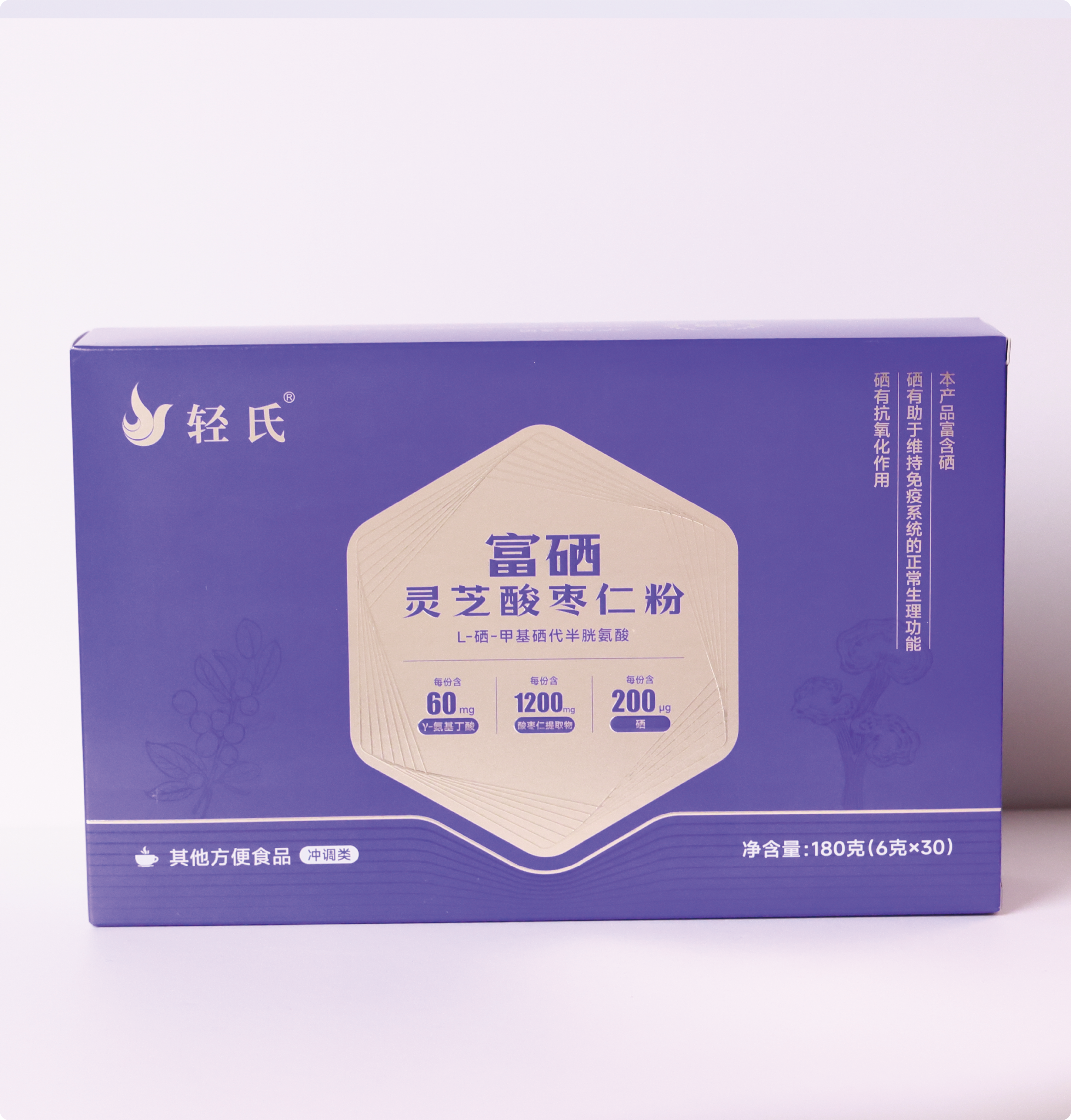 富硒灵芝酸枣仁粉